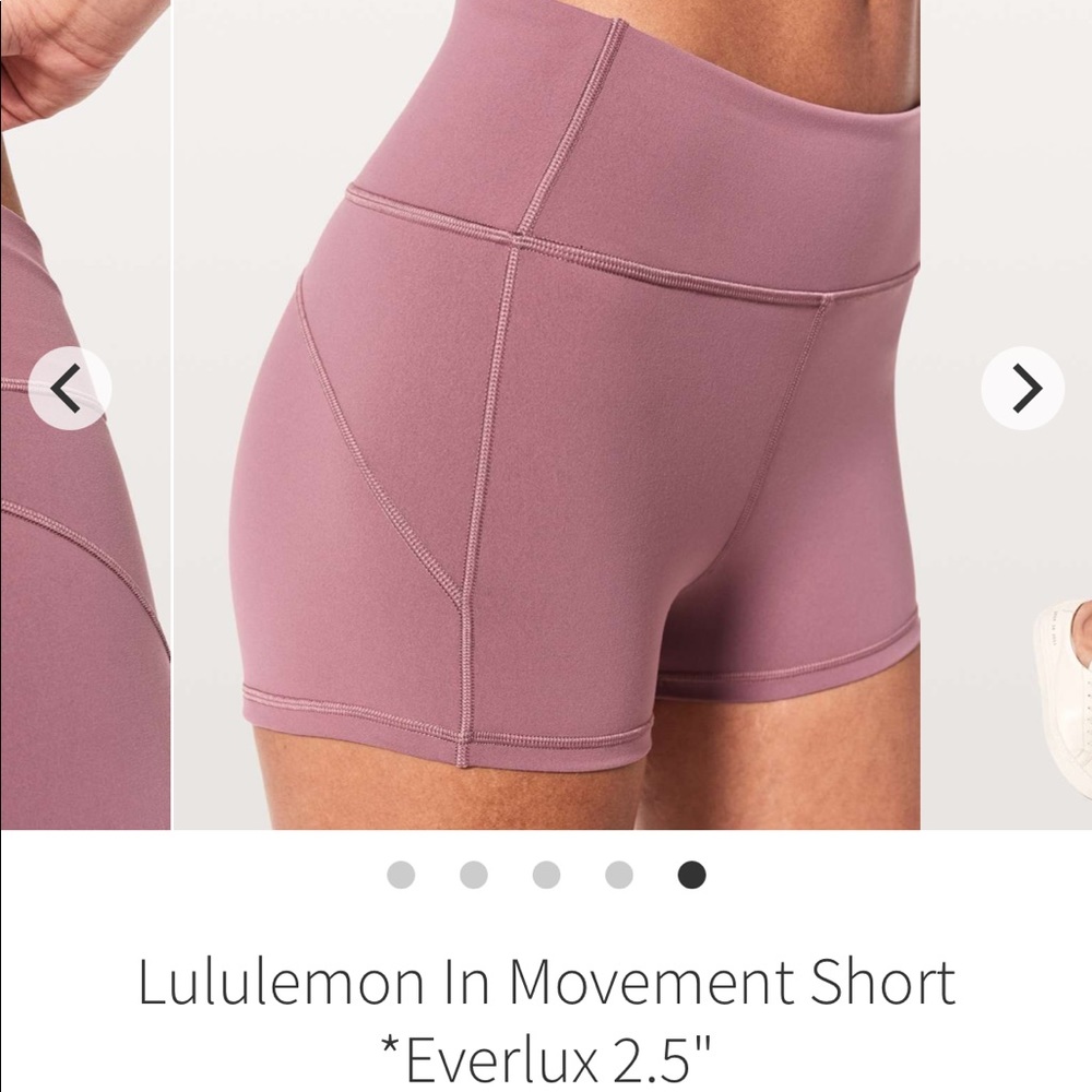 Lululemon In-Movement Everlux 2.5 short